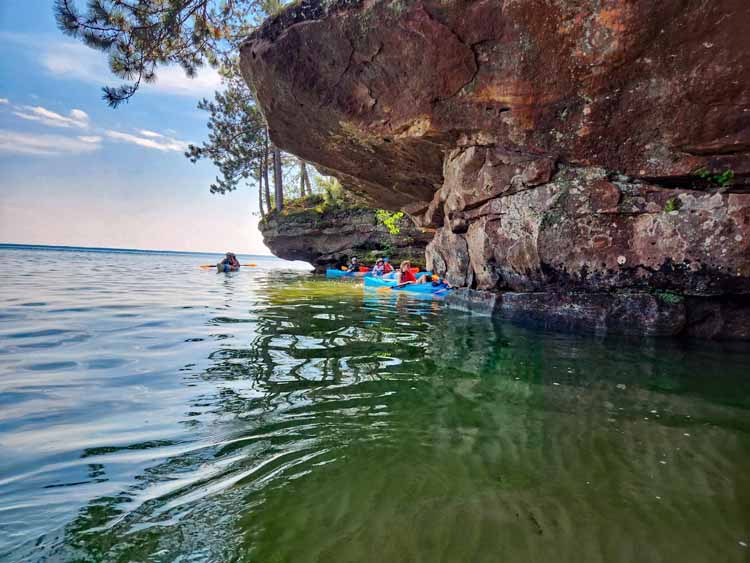 kayaking